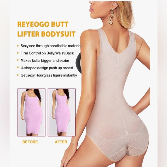 Elegant Beige Bodysuit - Picture 6 of 7